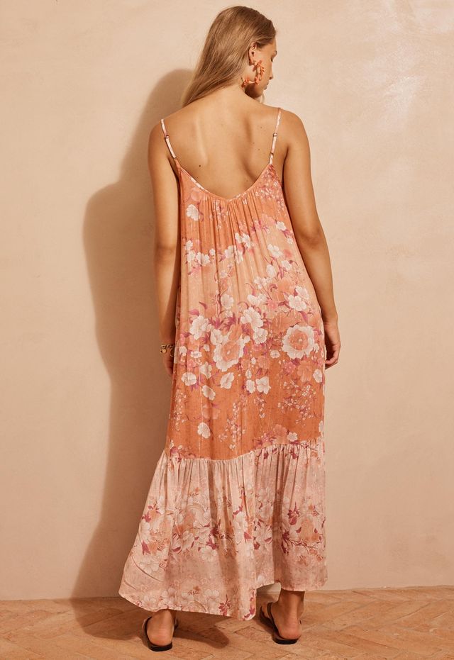 Elysian Collective Spell Isola Strappy Dress Sunfade