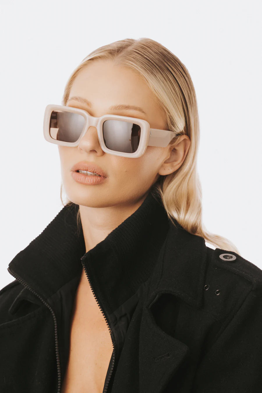 Elysian Collective Vieux Eyewear Vesere Bone