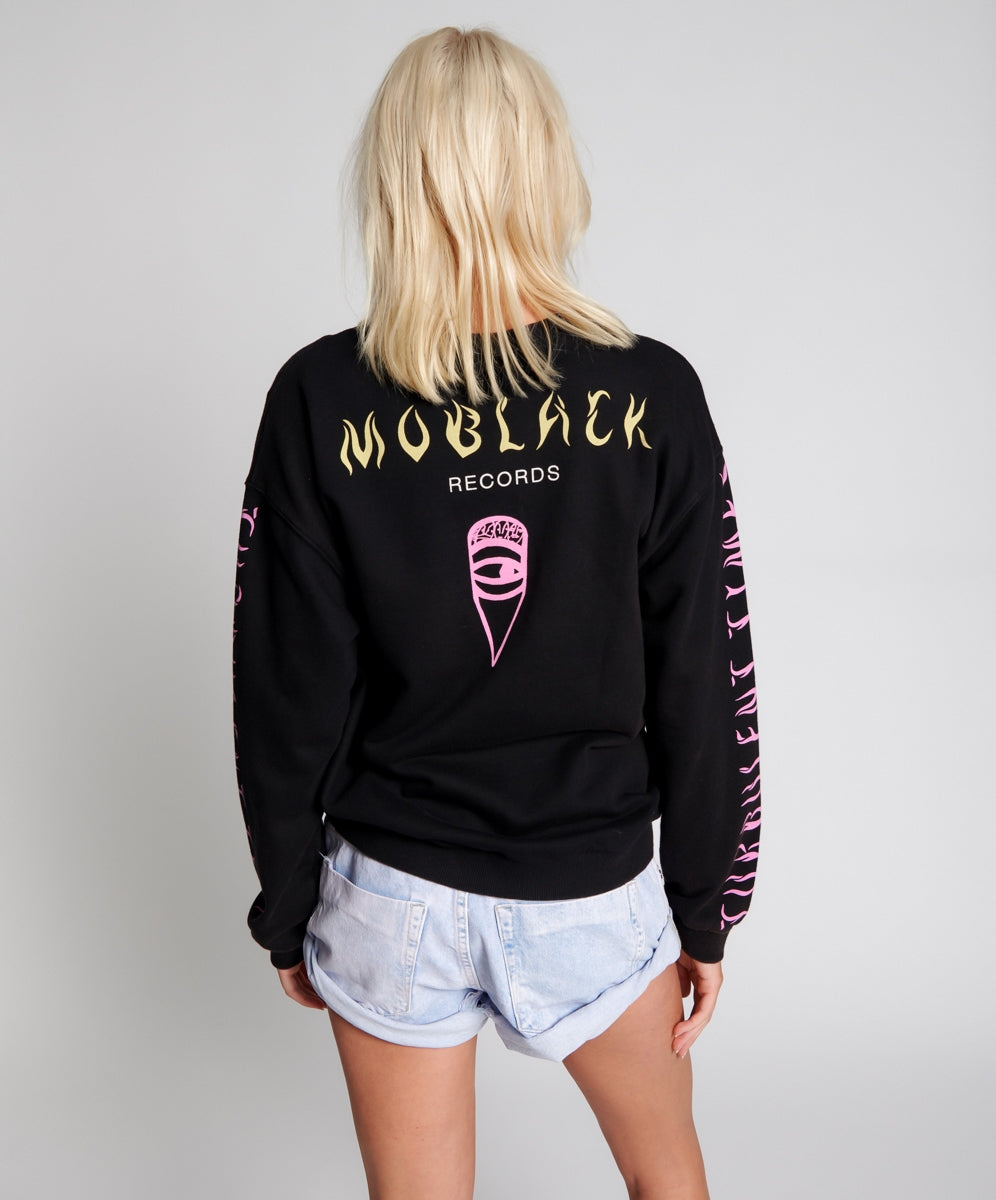 OneTeaspoon - MOBLACK TURBULENT TIMES MOBLACK SWEATER