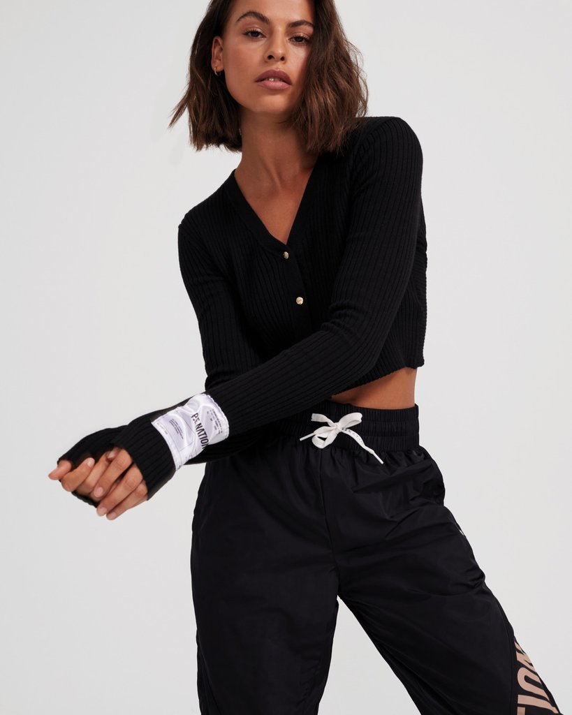 PE NATION - BOX OUT LS KNIT TOP