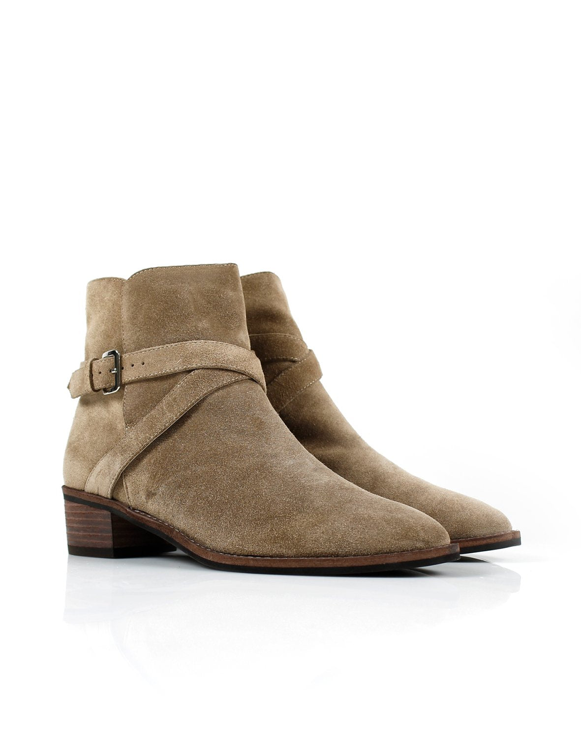 LA TRIBE - WRAP BOOT (TAUPE)