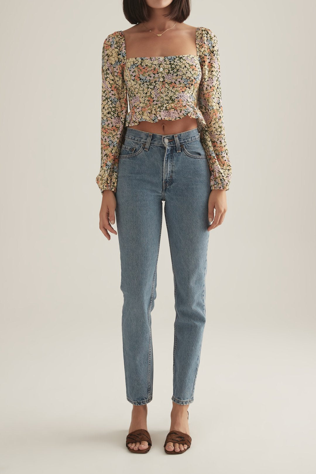 OWNLEY - Jalda Top Confetti Floral