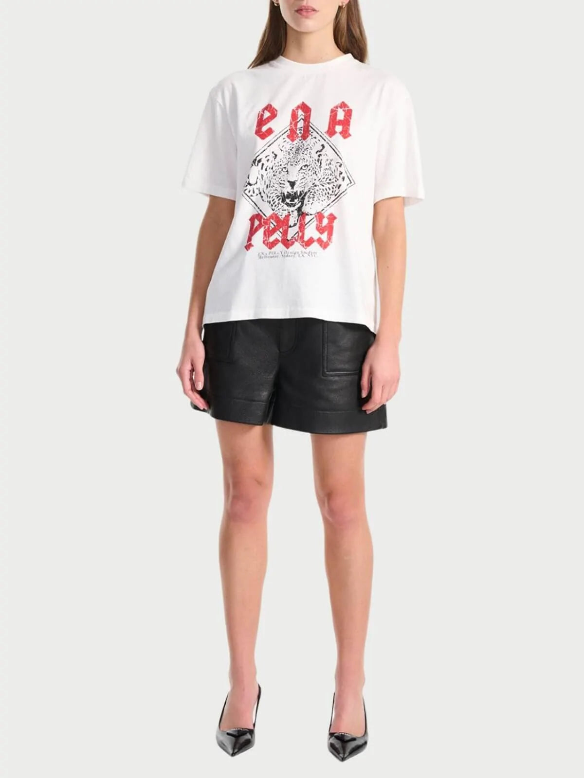 Elysian Collection Ena Pelly Launching Cheetah Tee Vintage