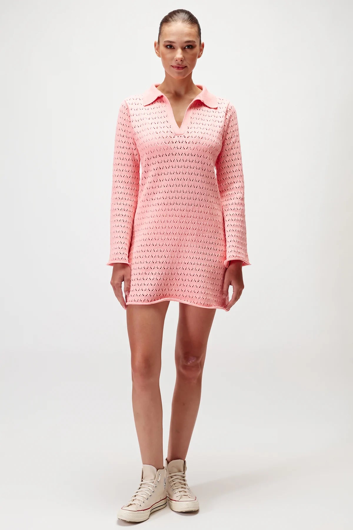 RUE STIIC - Ariel Knit MIni Dress (Orchid Pink)