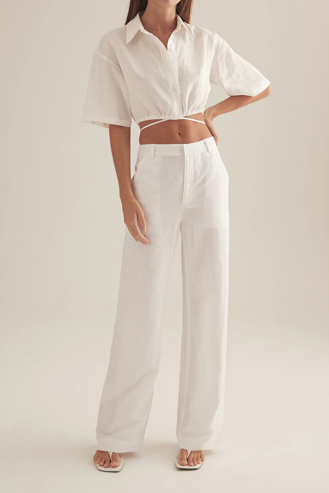 Elysian Collective Daley Pant Ivory