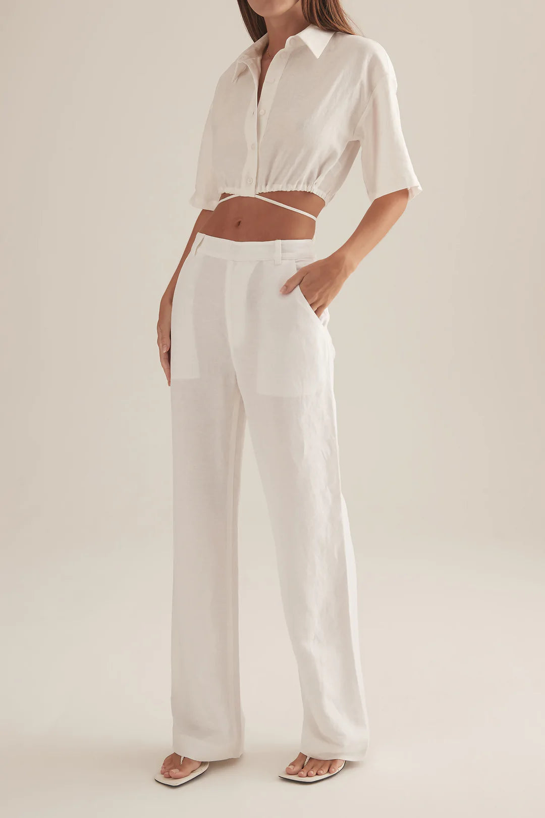 Ownley - Daley Pant (Ivory)