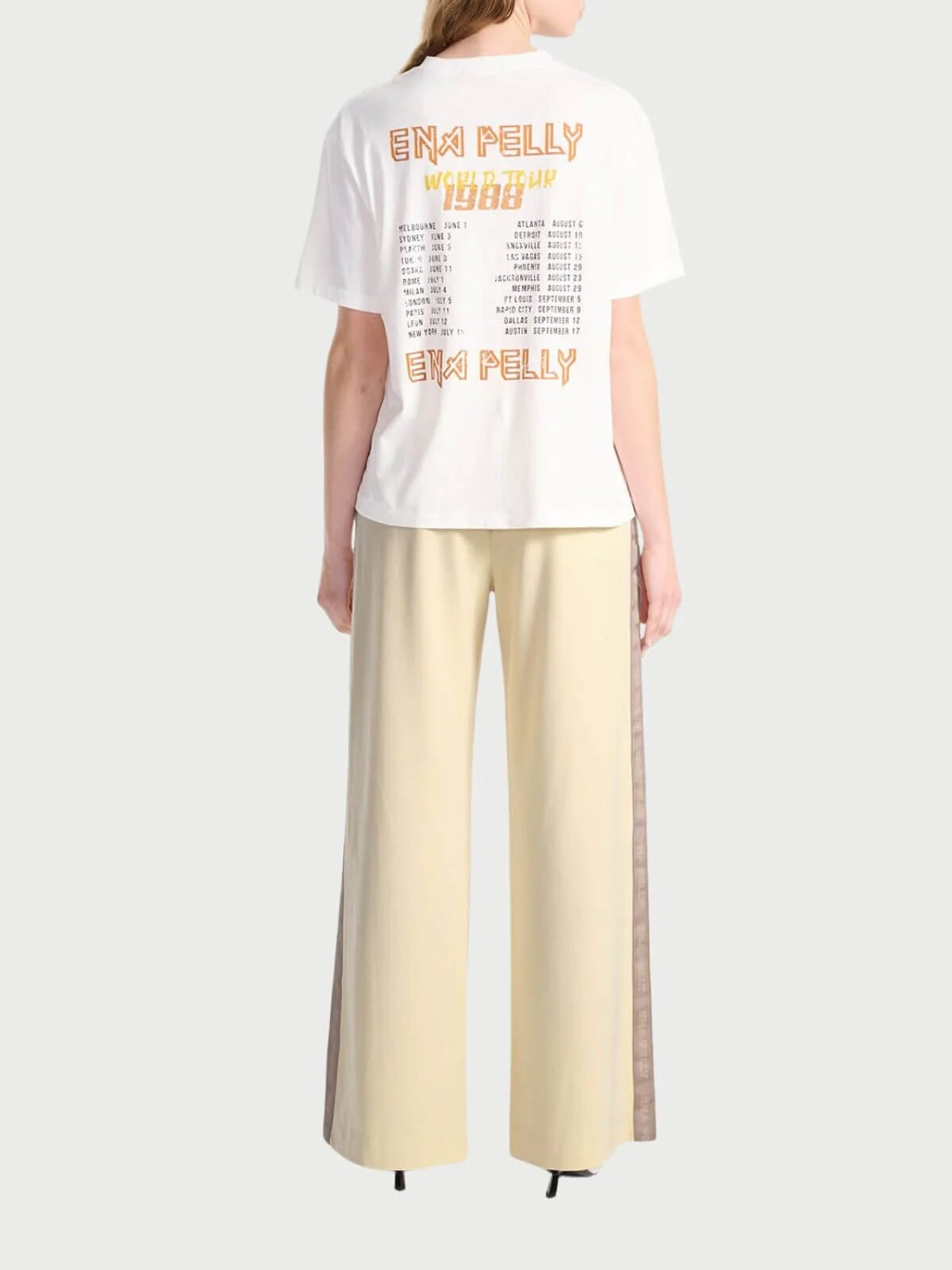 Elysian Collective Ena World Tour Tee Vintage White