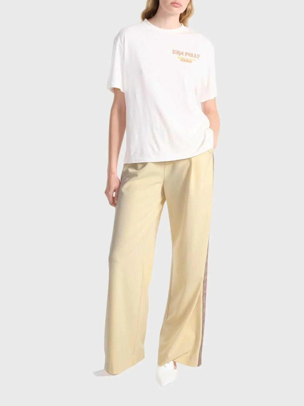 Elysian Collective Ena World Tour Tee Vintage White