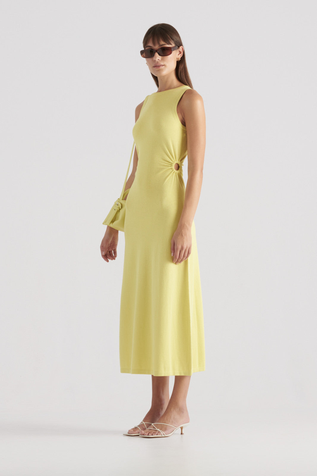 Elysian Collective Elka Collective Theresa Knit Dress in Citrus