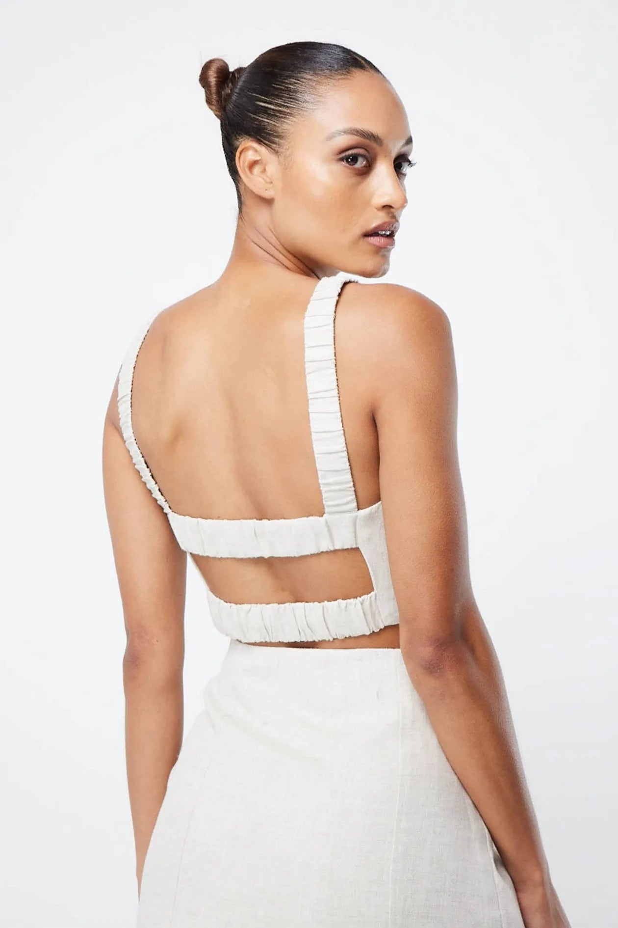 Elysian Collective Mossman Maverick crop top in Natural