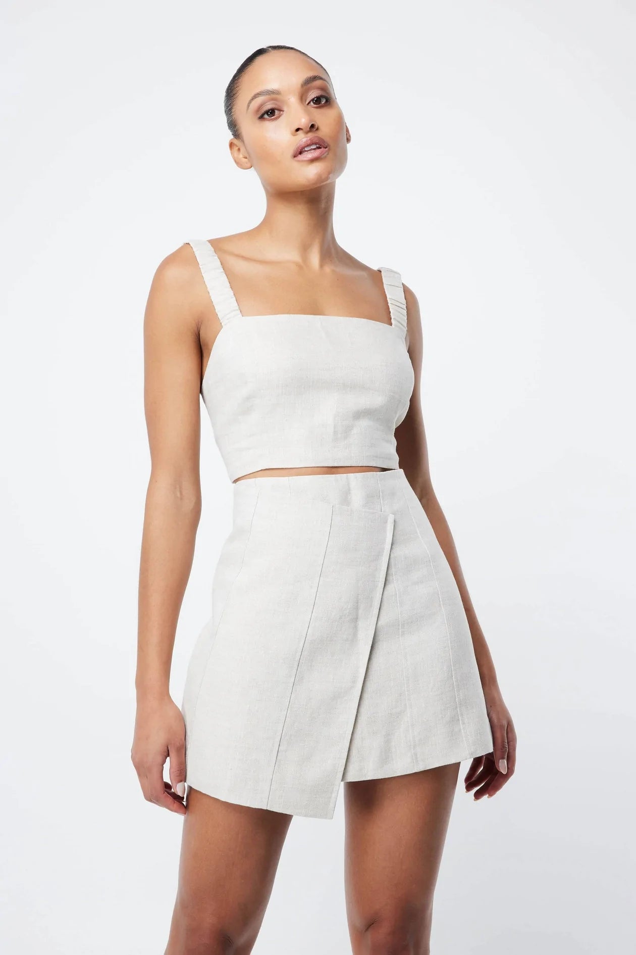 Elysian Collective Mossman Maverick crop top in Natural