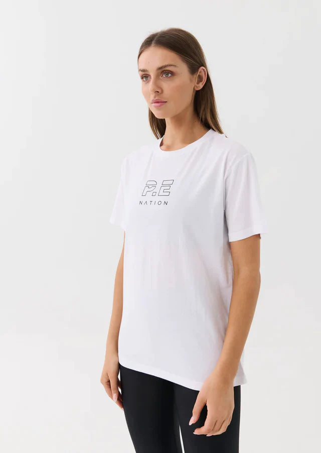 Elysian Collective PE Nation Heads Up Tee Optic White