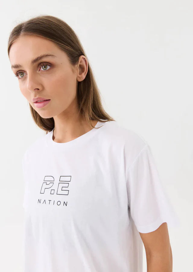 Elysian Collective PE Nation Heads Up Tee Optic White
