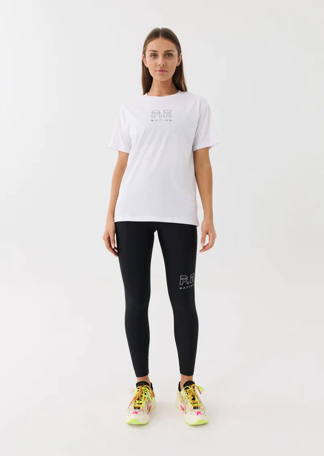 Elysian Collective PE Nation Heads Up Tee Optic White