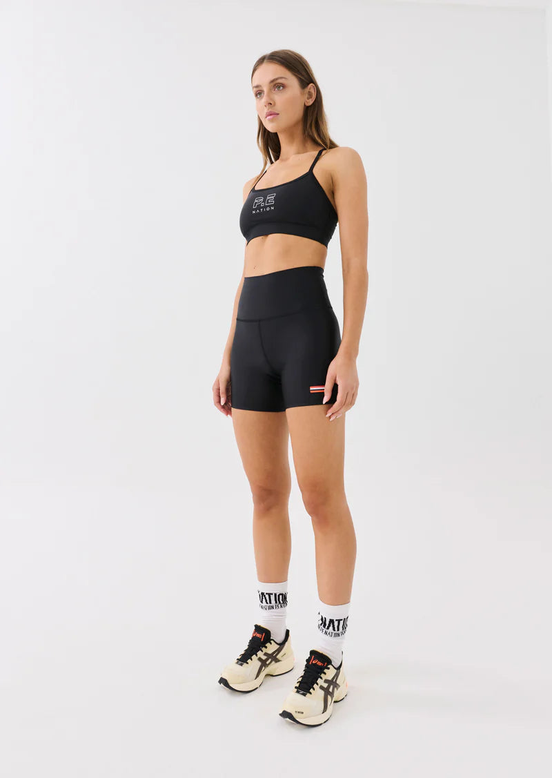 PE NATION - PERSEVERANCE SHORT IN BLACK