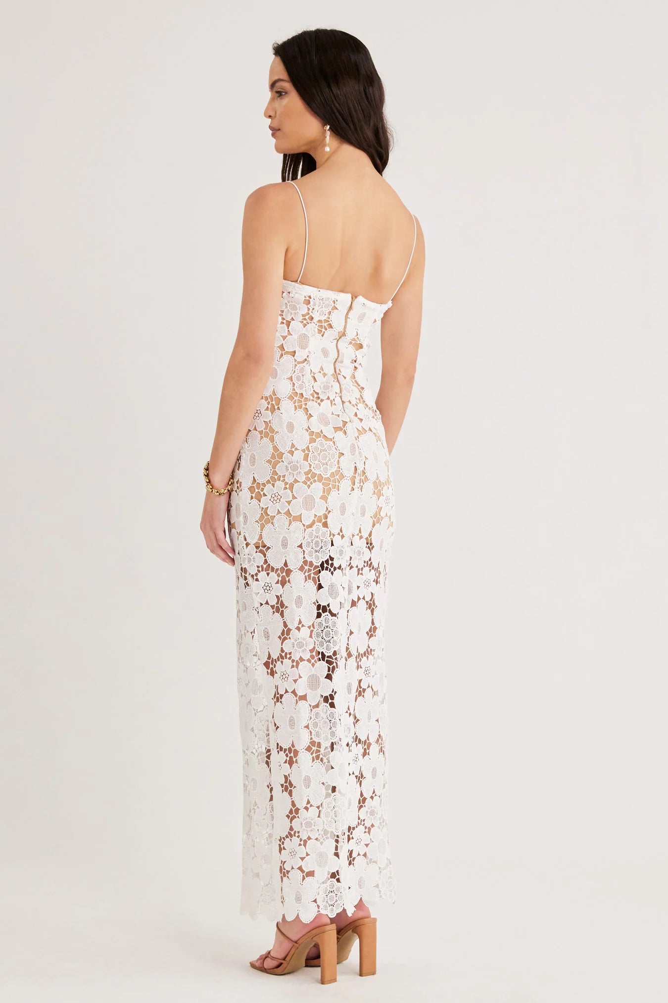 Elysian Collective Rumer Remi Maxi Dress in White