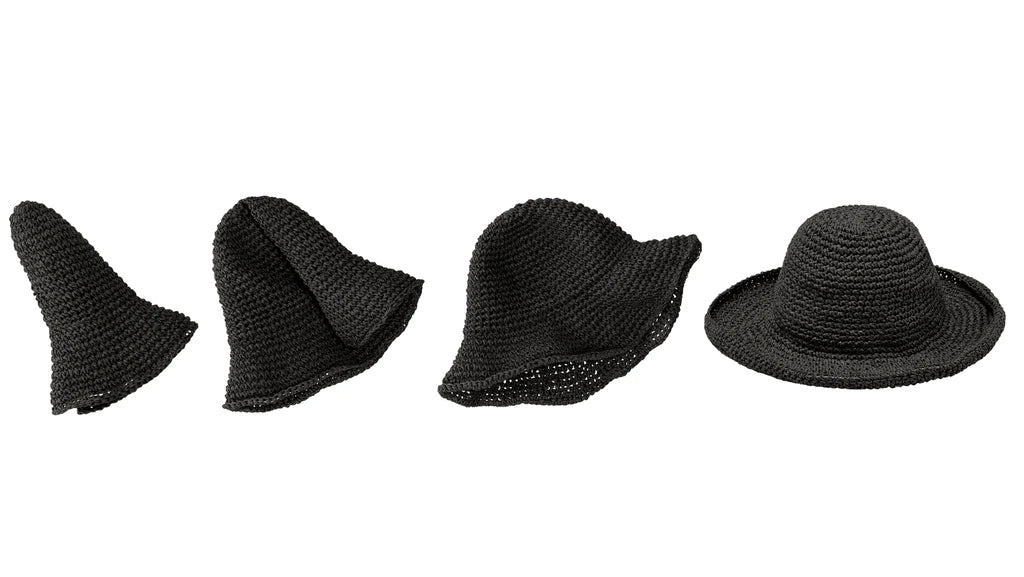 Elysian Collective Avenue The Label Savannah Sunhat Black