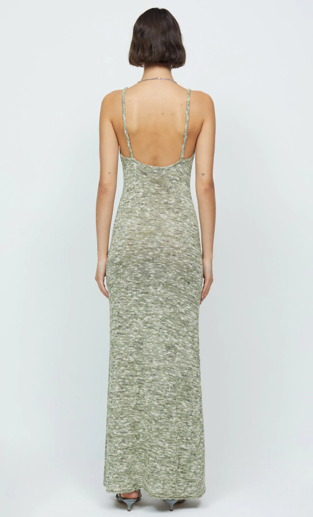 BEC AND BRIDGE - WILLOW KNIT MAXI DRESS (SAGE MARLE) FINAL SALE