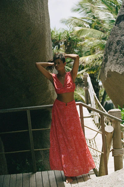 Elysian Collective Charlie Holiday Cheyenne maxi skirt