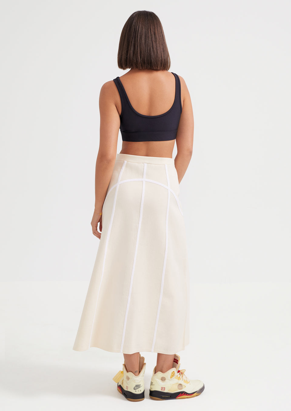 P.E NATION - Half Court Skirt (SHORTBREAD)