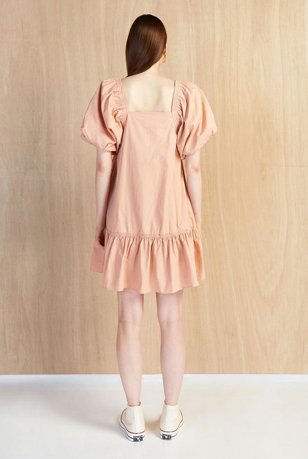 Elysian Collective Magali Pascal Stella Dress Peach