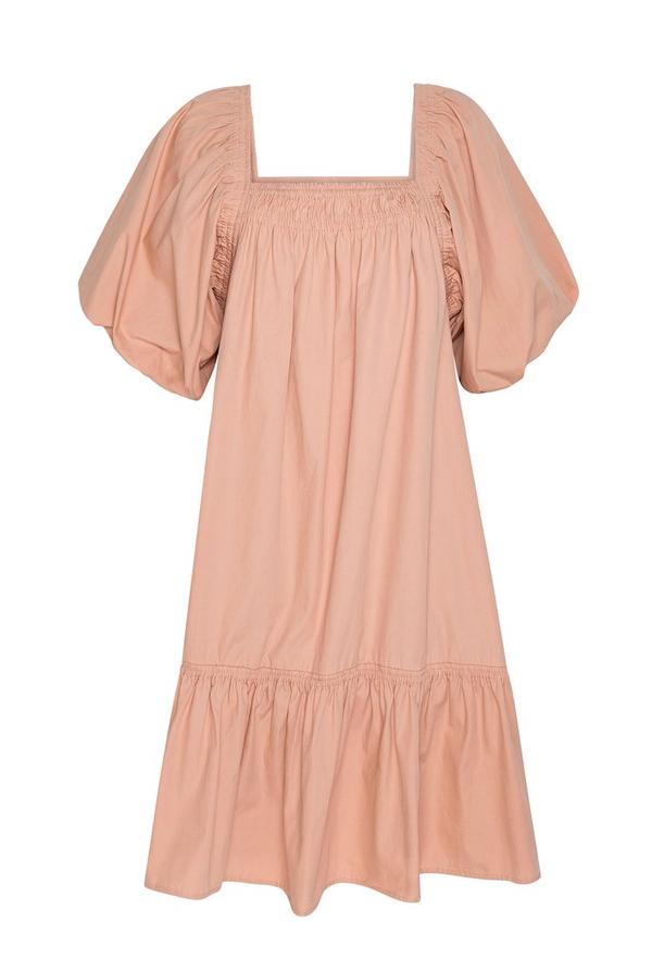 Elysian Collective Magali Pascal Stella Dress Peach