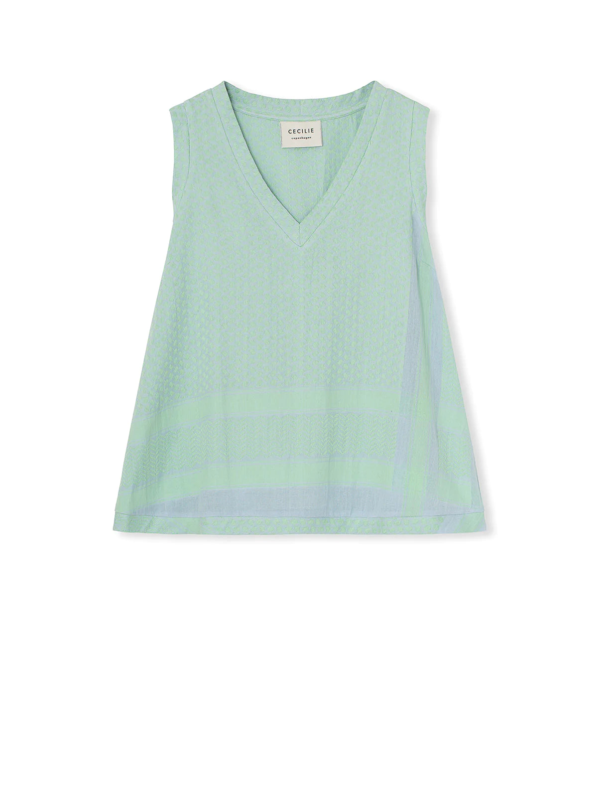 Elysian Collective Cecilie Copenhagen Shirt V NS Ballad Blue