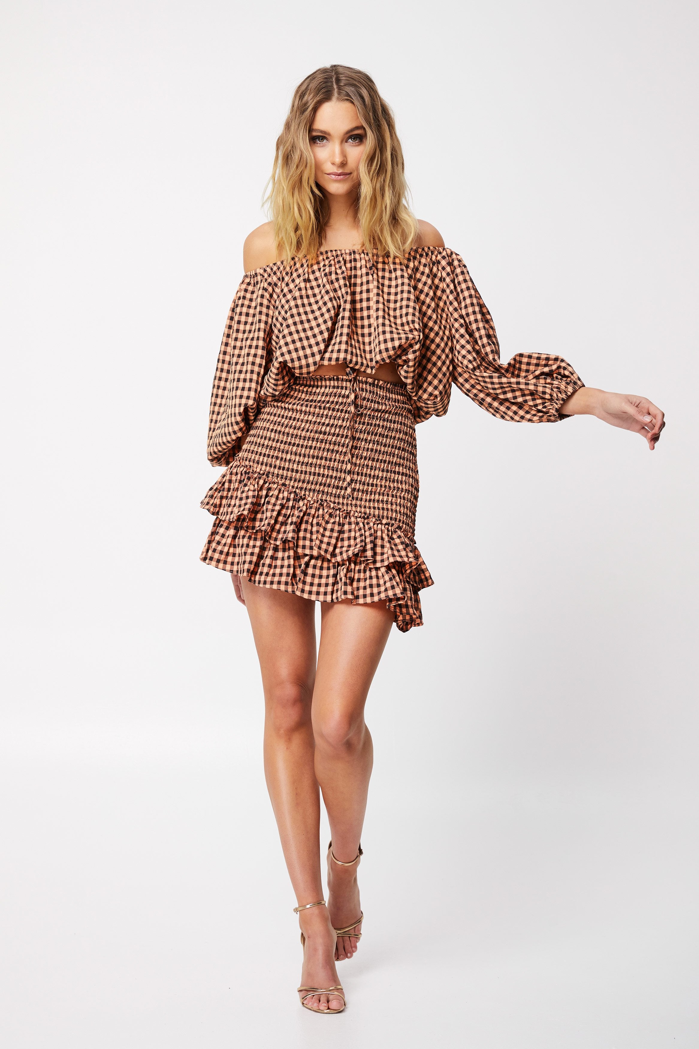 MOSSMAN - The Checked Out Skirt