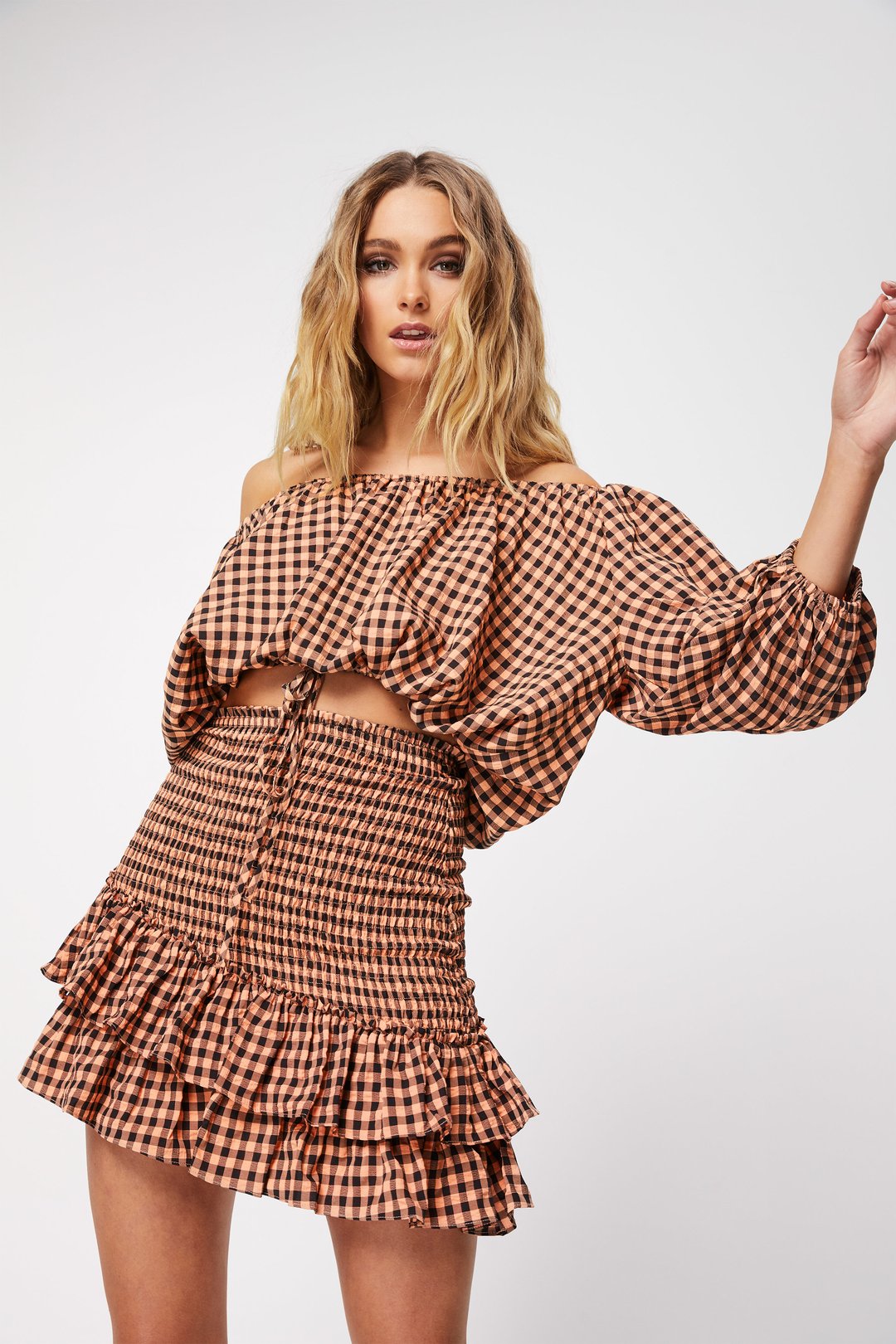 MOSSMAN - The Checked Out Skirt