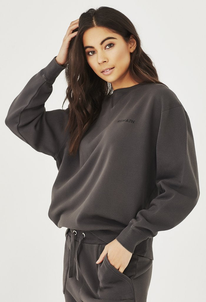 REMAIN - Logo Crew (Aged Back) FINAL SALE