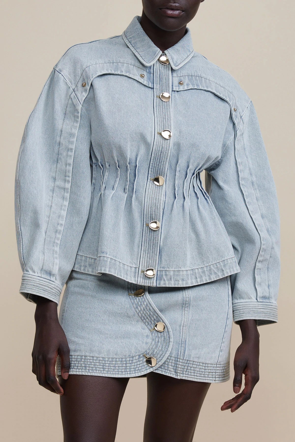 Elysian Collective Acler Blake Jacket Ice Wash