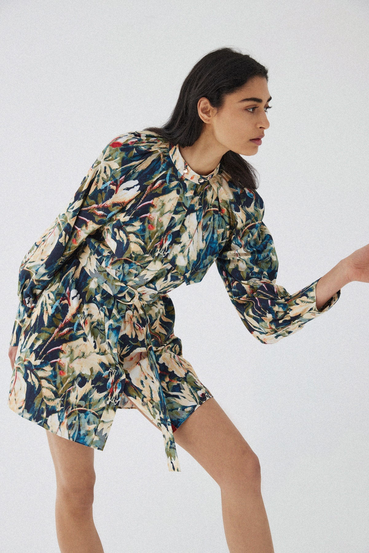 Elysian Collective Acler Sumner Dress Moody Floral