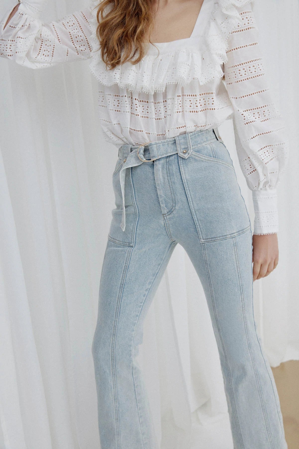 Elysian Collective Acler Valentine Top Ivory