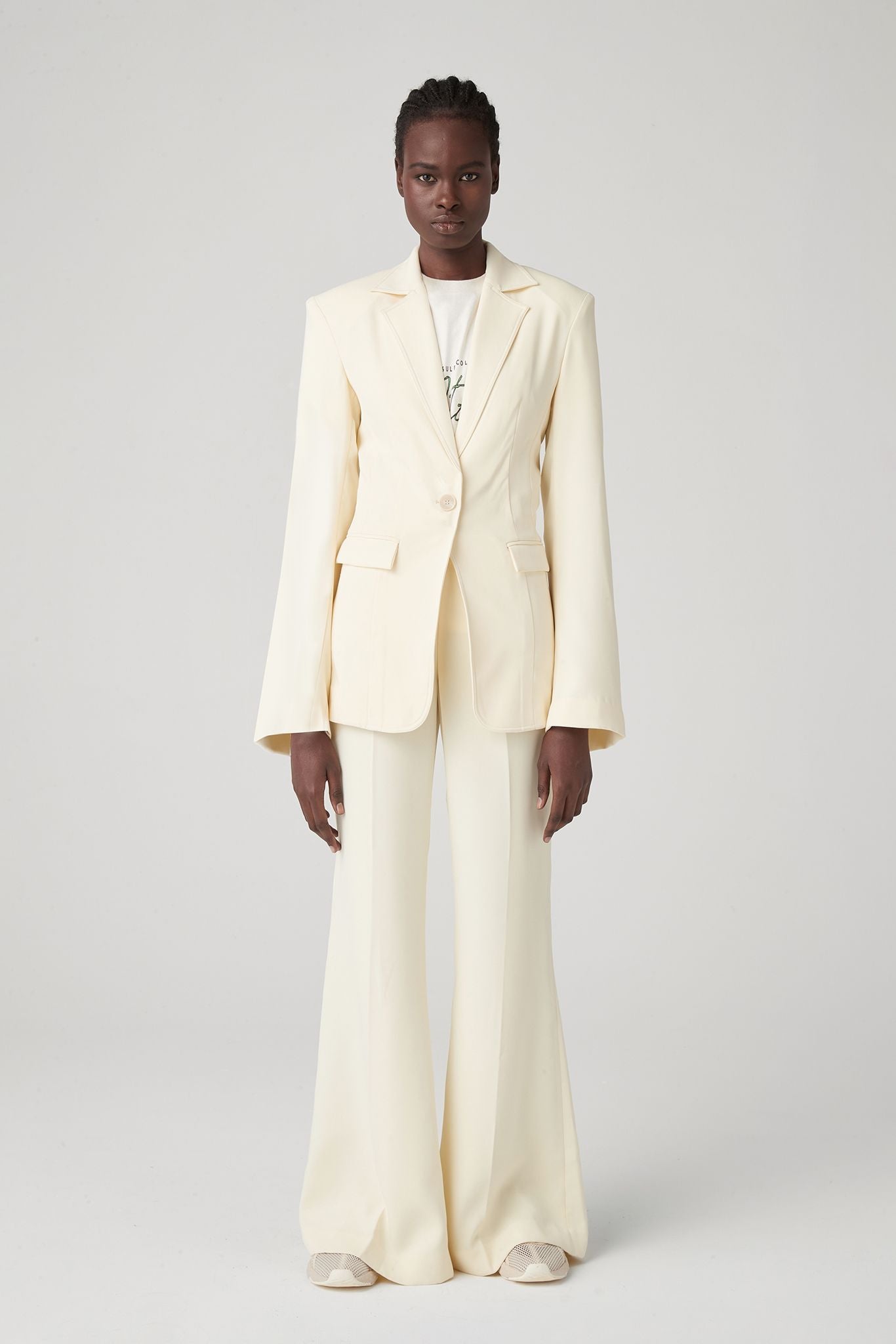 Elysian Collective Atoir x Lara Worthington 001 Trouser Straw