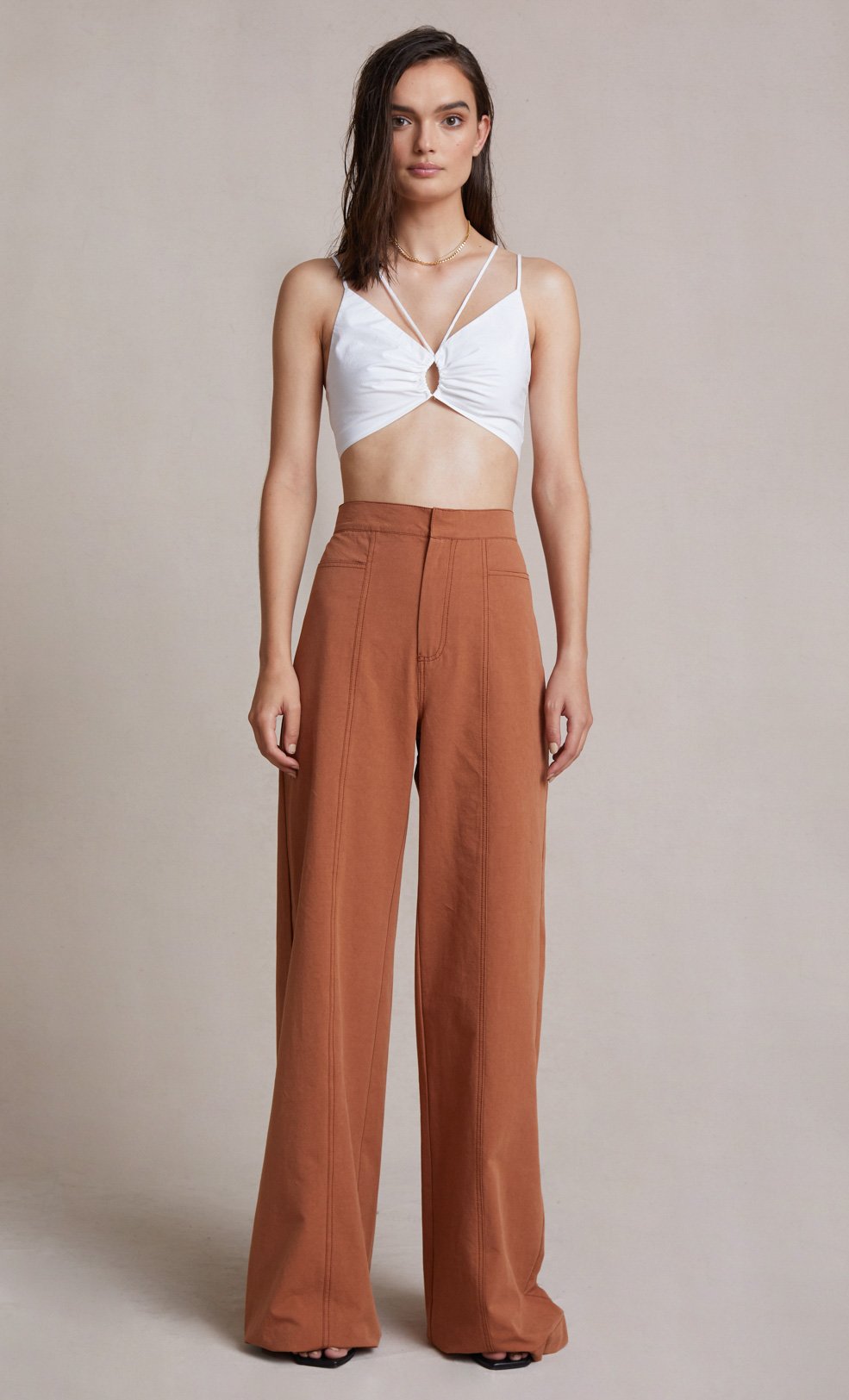 Elysian Collective Bec and Bridge Dixie Top Ivory