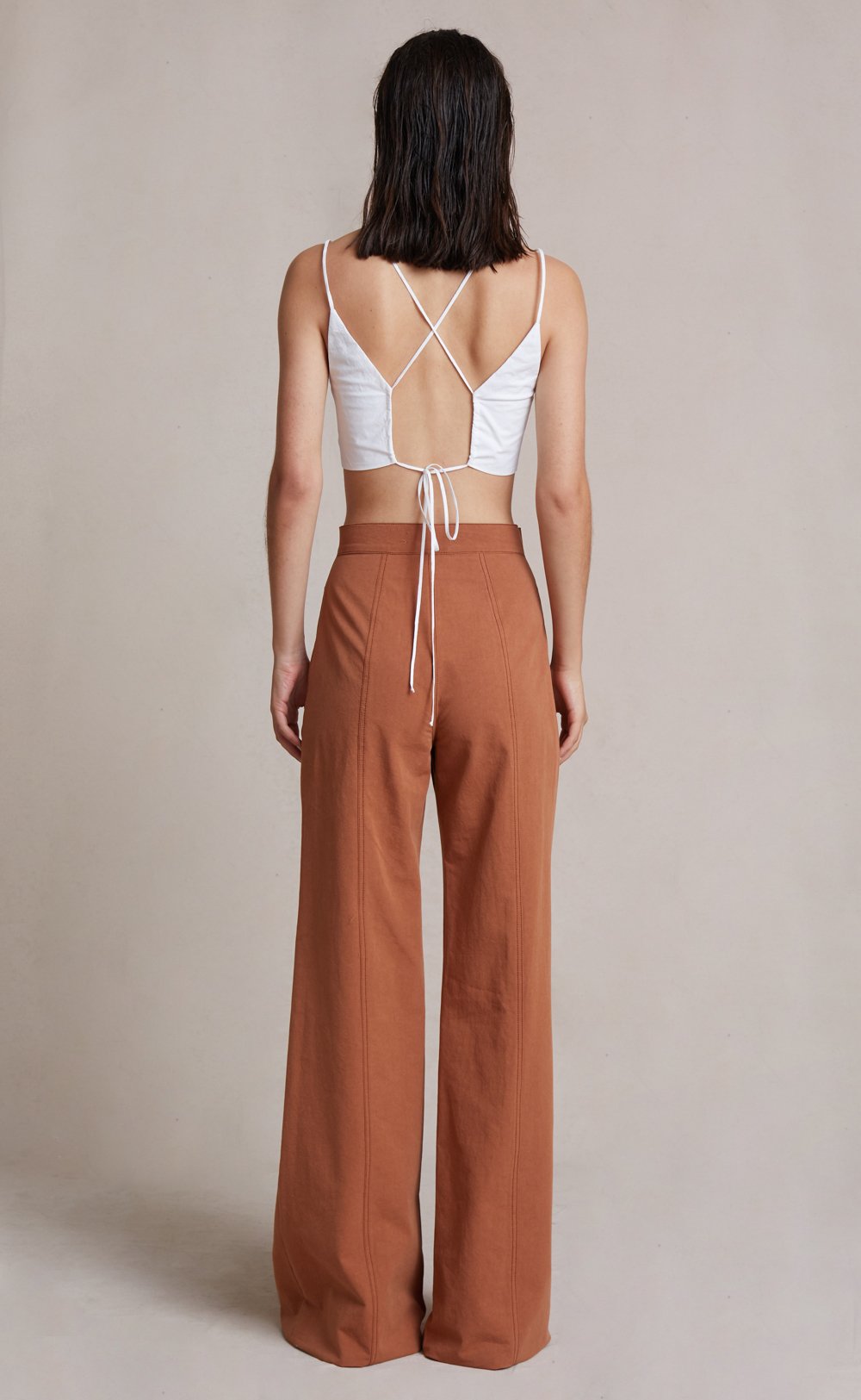 Elysian Collective Bec and Bridge Dixie Top Ivory