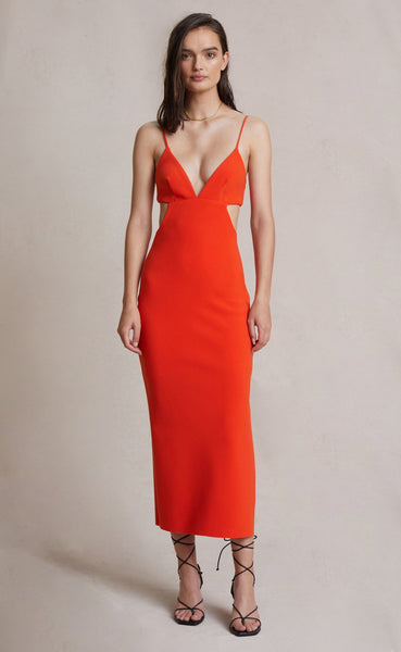 Orange bec clearance and bridge dress