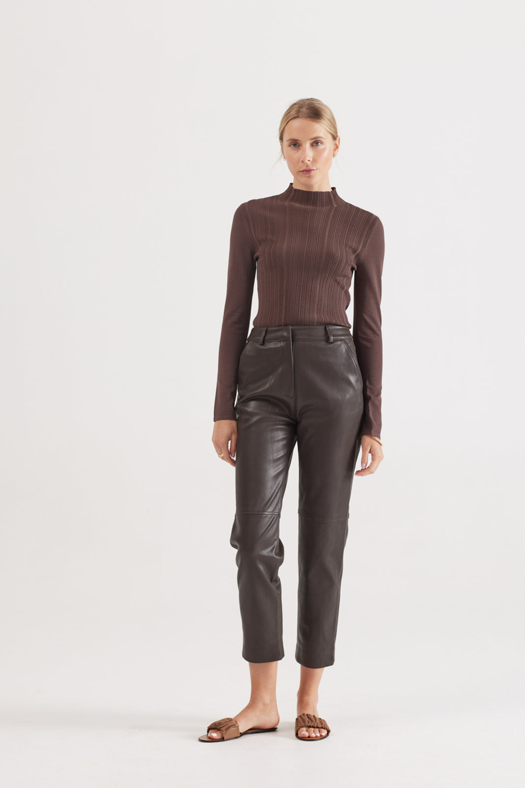 Elysian Collective Elka Collective Iris Pant Chocolate