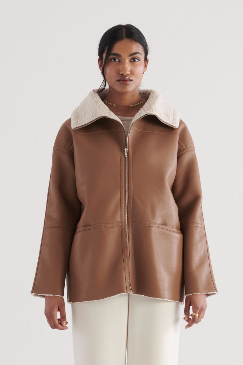 Elysian Collective Elka Collective Michaela Jacket Camel