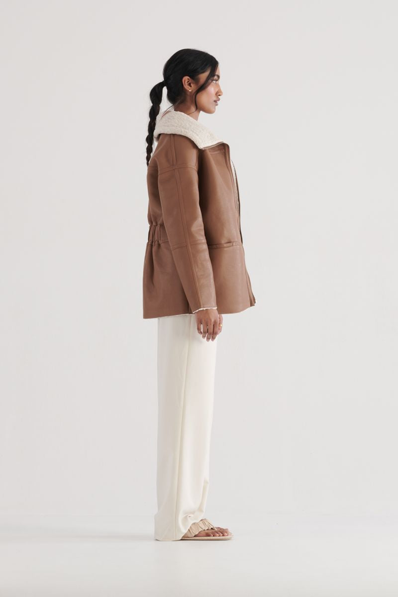 Elysian Collective Elka Collective Michaela Jacket Camel