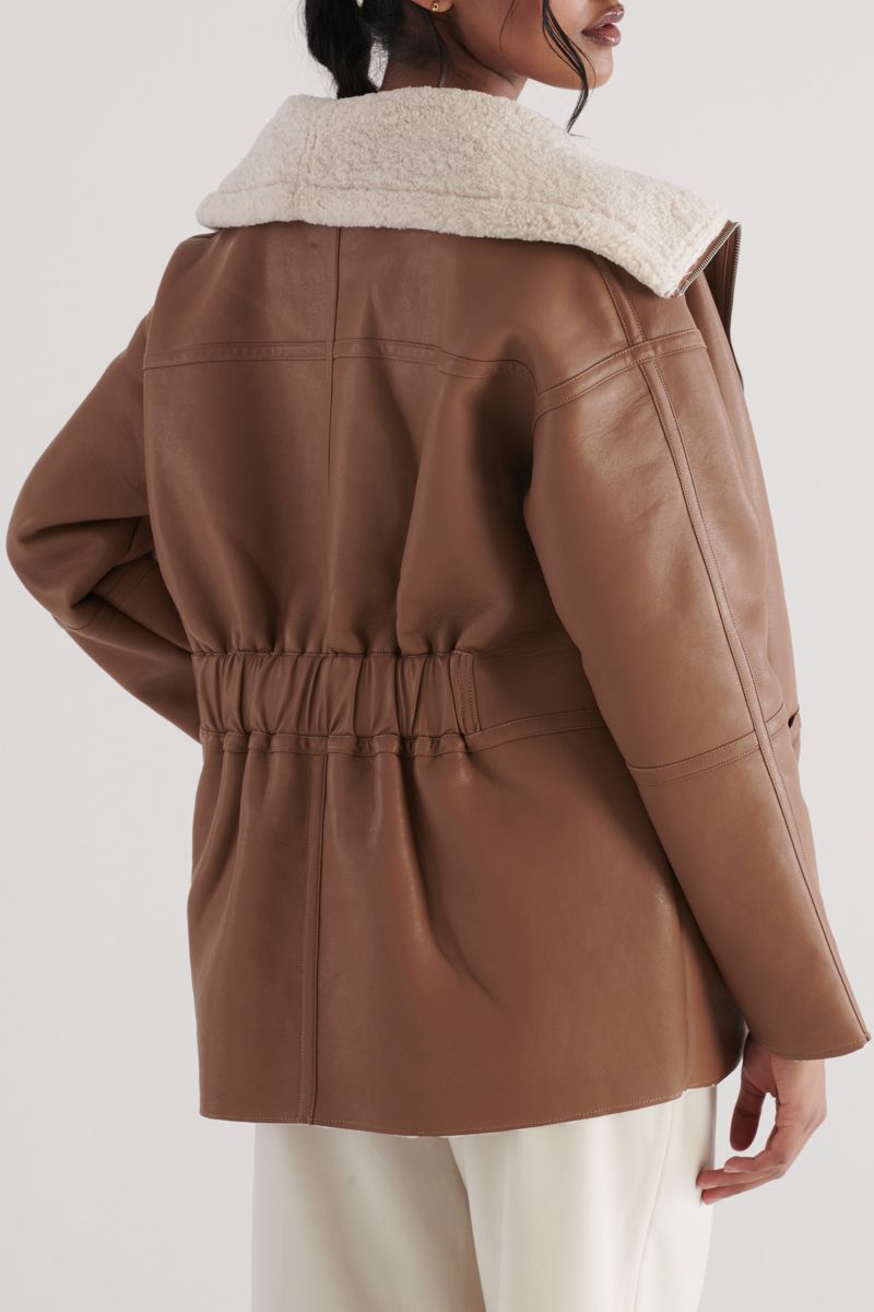 Elysian Collective Elka Collective Michaela Jacket Camel