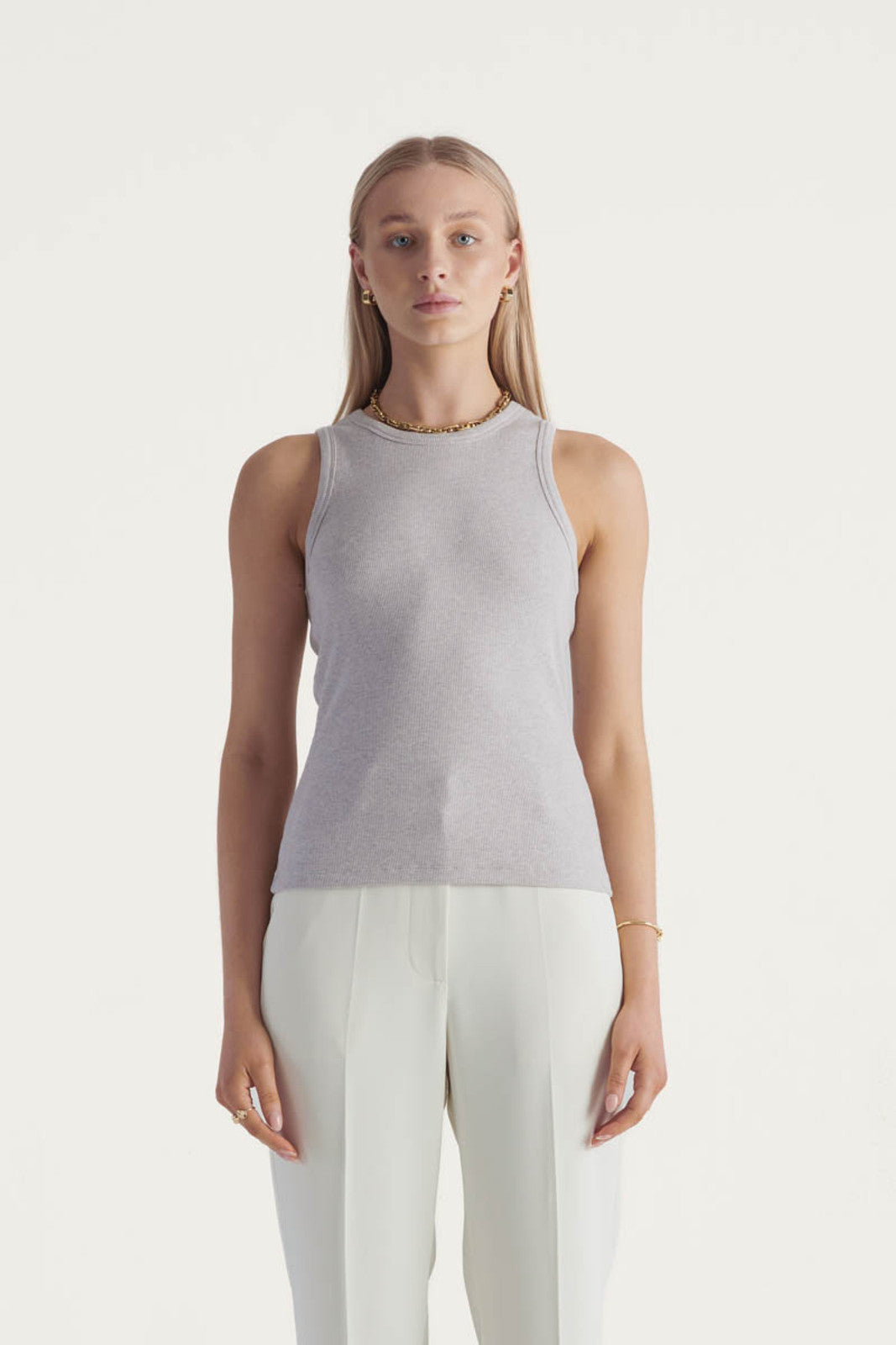 Elysian Collective Elka Collective Nola Tank Grey Marle