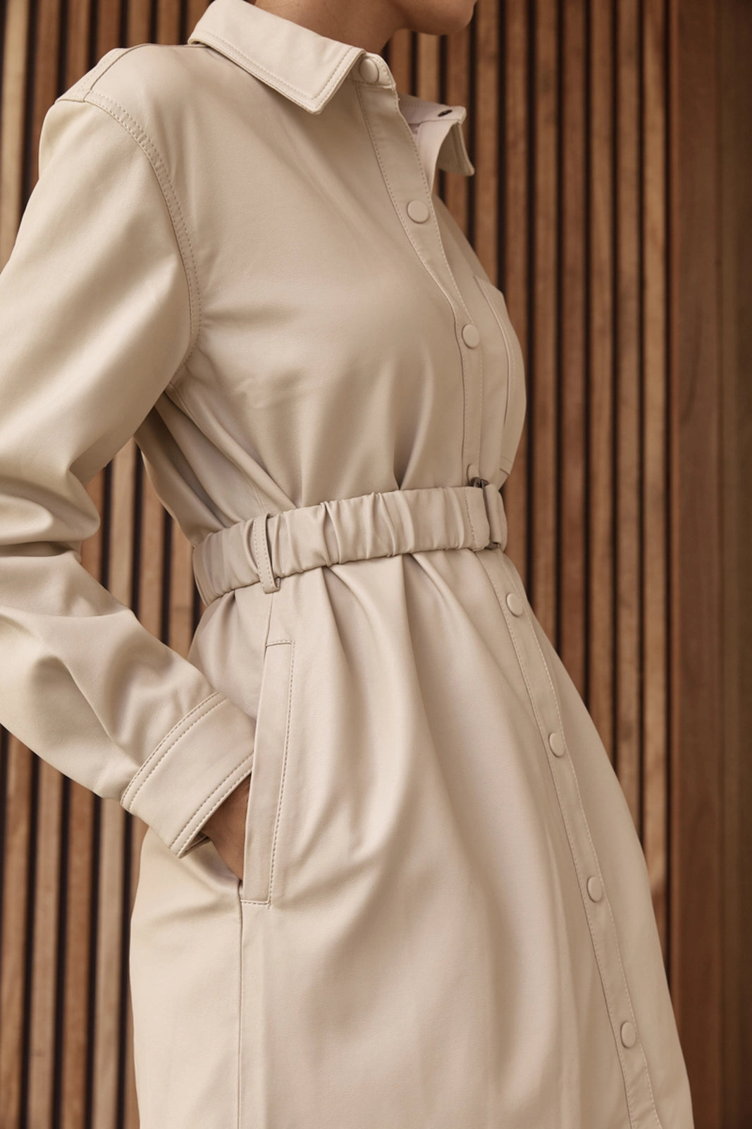 Elysian Collective Elka Collective Reflection Dress Stone