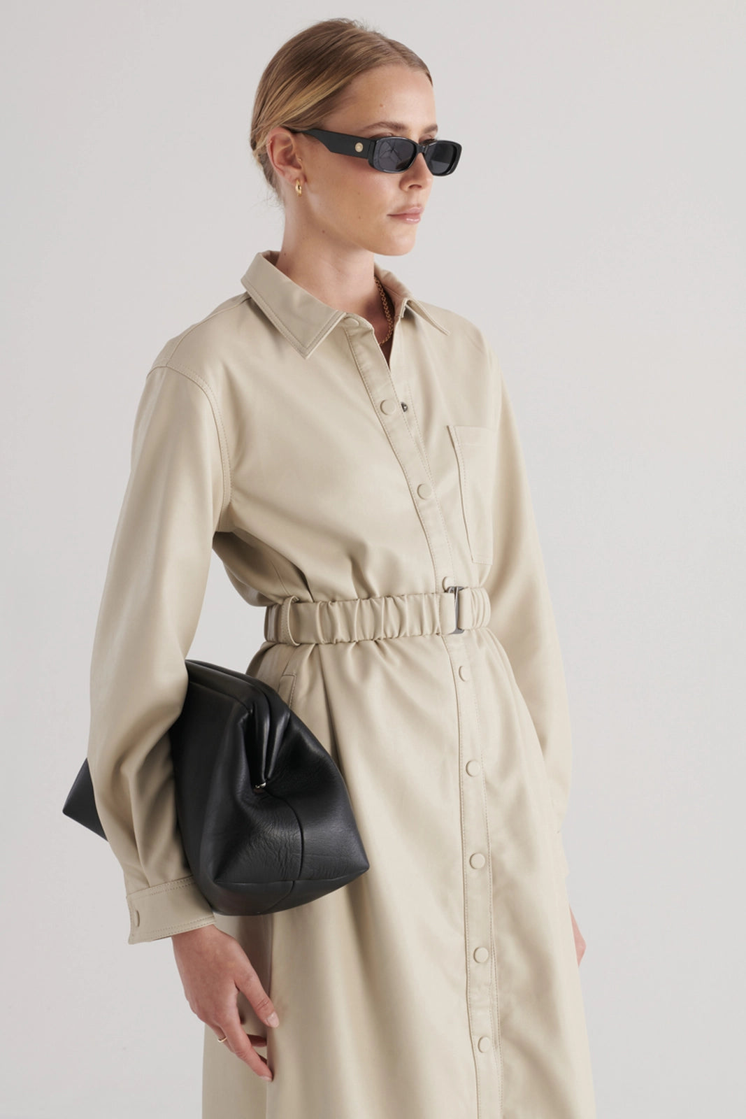 Elysian Collective Elka Collective Reflection Dress Stone