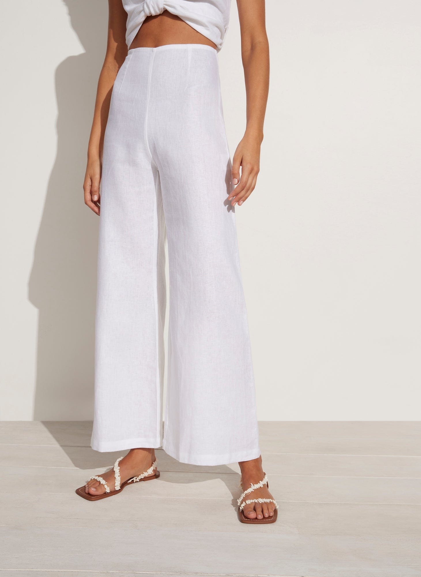 Elysian Collective Faithfull The Brand Ottavio Pants White