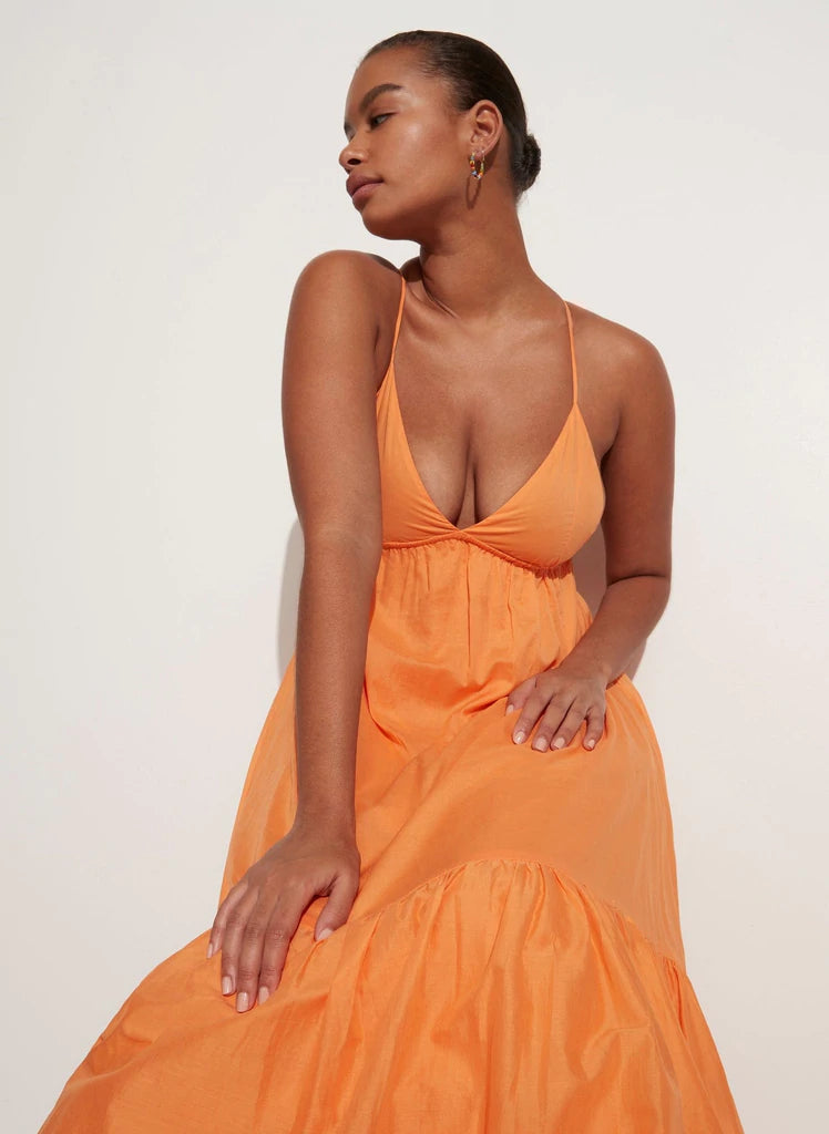 Elysian Collective Faithfull The Brand Wilonna Midi Dress Mango