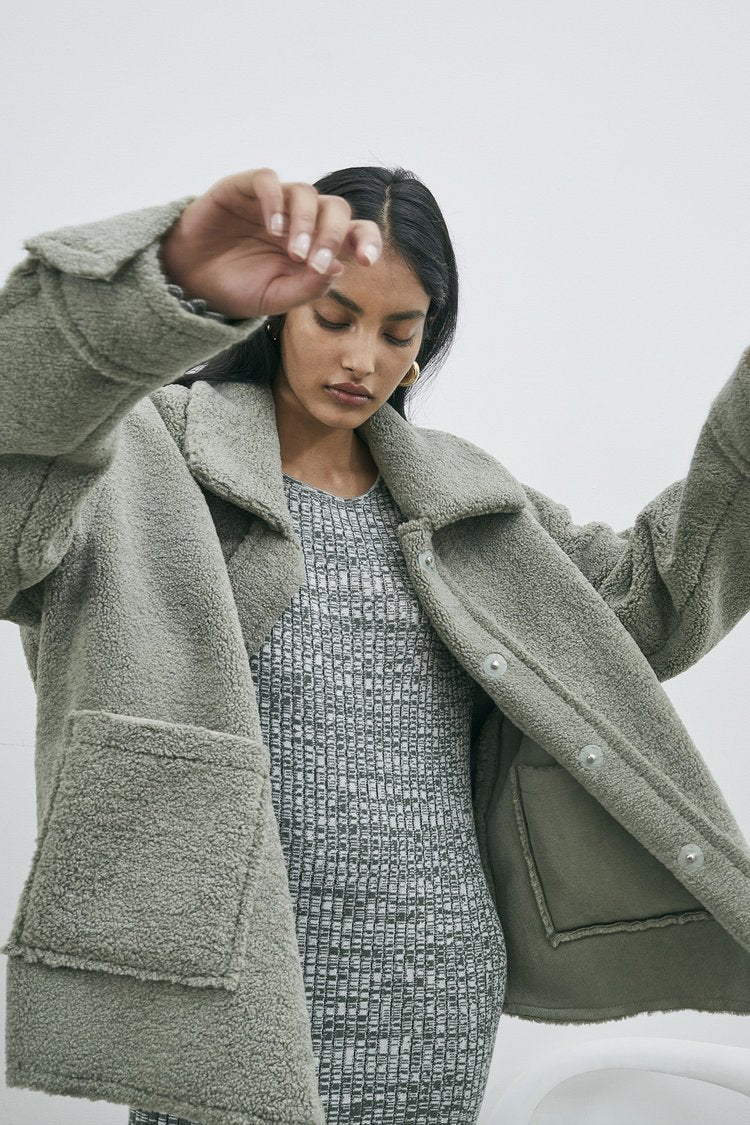 Elysian Collective Friends With Frank Mimi Jacket Sage