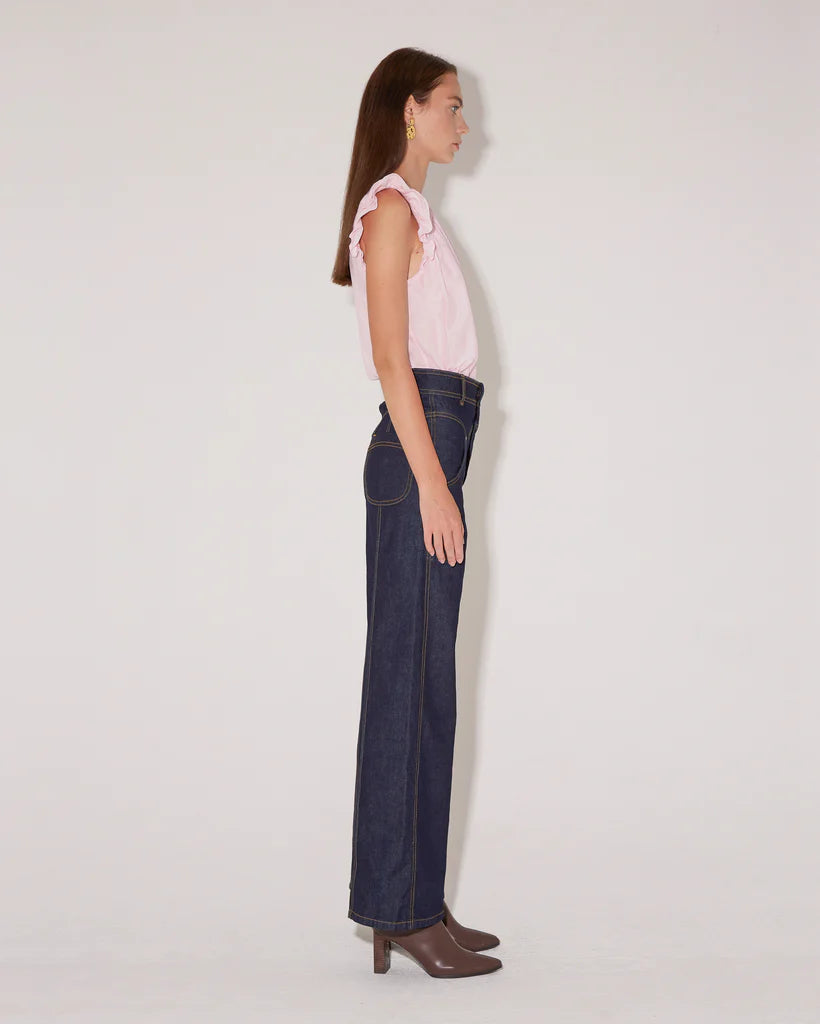 Elysian Collective Magali Pascal Jayne Top Petal Pink