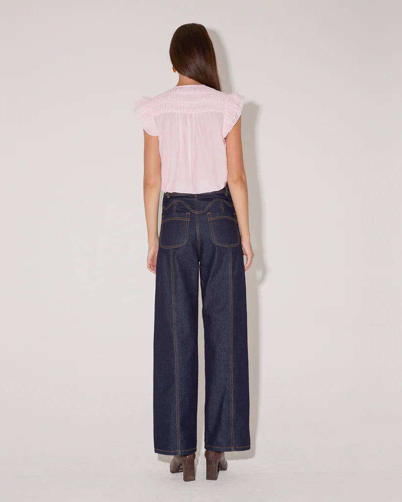 Elysian Collective Magali Pascal Jayne Top Petal Pink