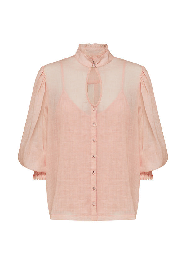 Elysian Collective Ministry of Style Enchanted Blouse Vintage Pink